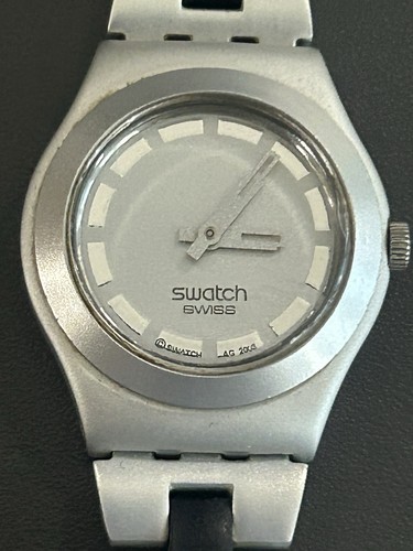 Swatch irony aluminum ladies - aluminum,