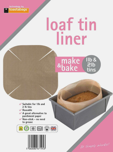 Loaf tin liner - tin,