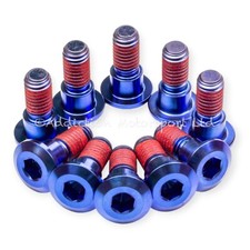 10x Blue Titanium Front Disc