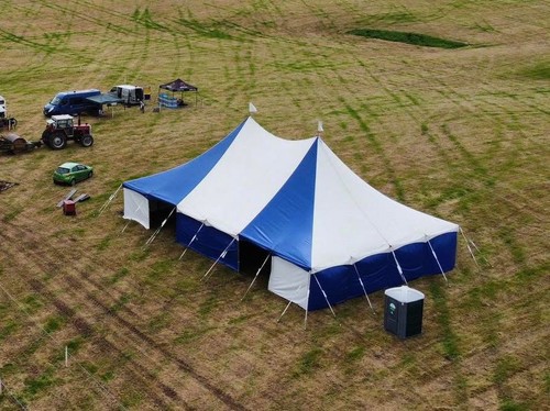 Small top tent hire - small,