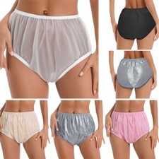 UK Unisex Washable Women Diaper Cover Waterproof Leakproof Underwears Reusable