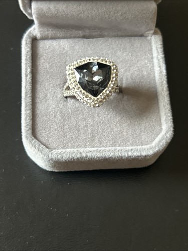 Swarovski begin ring - "begin", with