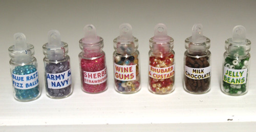 Dolls house sweet - 7, jars