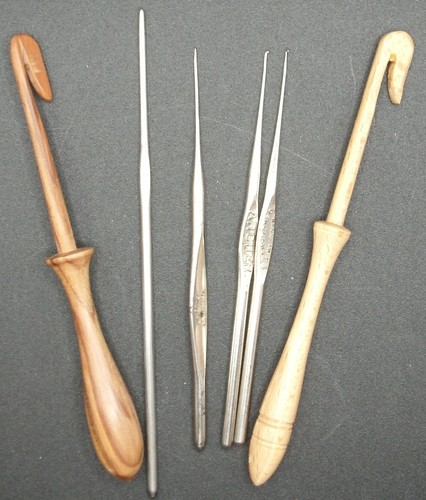 Vintage crochet hooks - vintage,