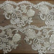 Ivory Beaded Lace Bridal