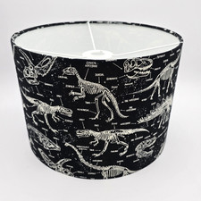 Lampshade Black Dinosaur