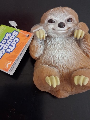 Sloth squishy brown fidget - sloth,