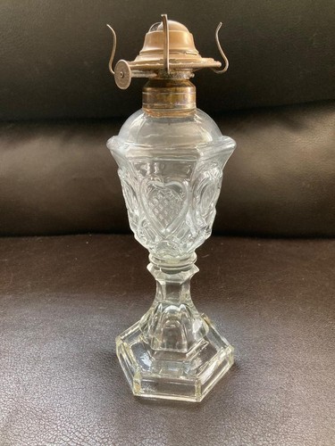 Antique heart pattern glass - antique,