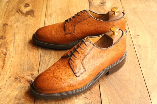 Barker tan brown - grain, leather
