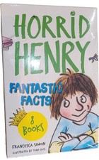 Horrid Henry Fantastic Facts 8 Book Box Set Francesca Simon