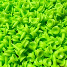 Small Green Golf Tees 1"