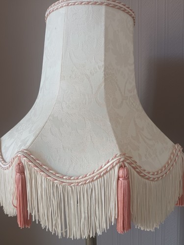 Vintage lampshade damask - vintage,