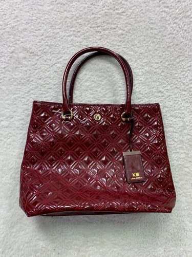 Karen millen burgundy hand - , bag