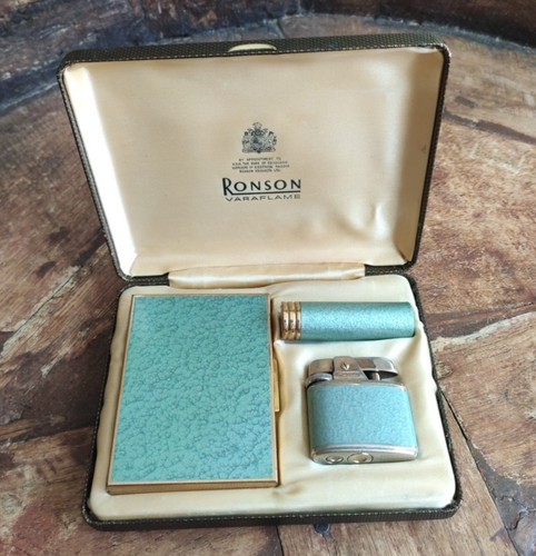 Vintage ronson varaflame - ronson, set