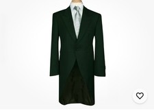 Men’s Green Wool Tailcoat