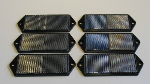 Trailer clear reflectors - reflectors, x6