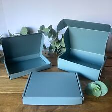 Sage Green Royal Mail C6 Large Letter PIP Box Postal Display Boxes Flat Eco Card