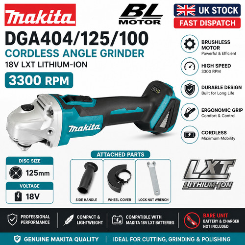 Makita 18v 125mm dga404 - makita,