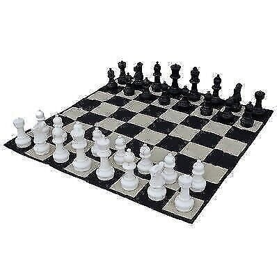 Giant plastic chess set with - plastic, a
