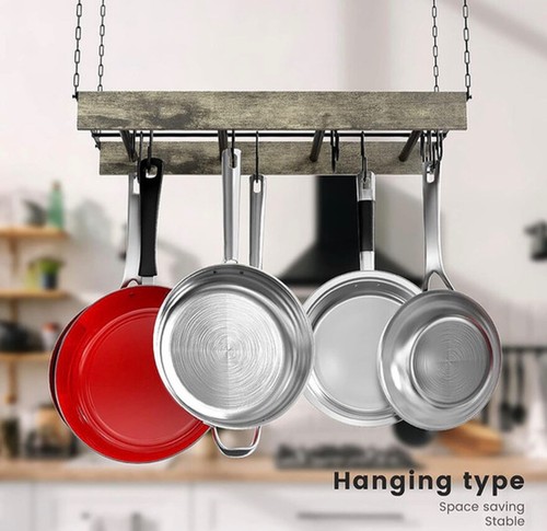 Inch hanging pot pan rack - hanging,