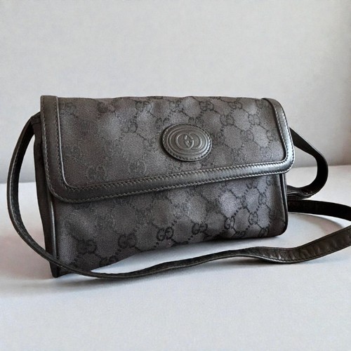 Gucci shoulder bag canvas - gucci,