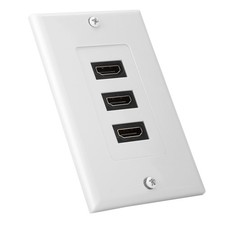 3-port HD Video Panel Socket