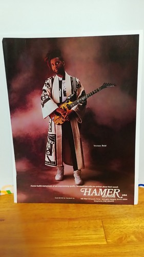 Vernon reid hamer guitar - reid,