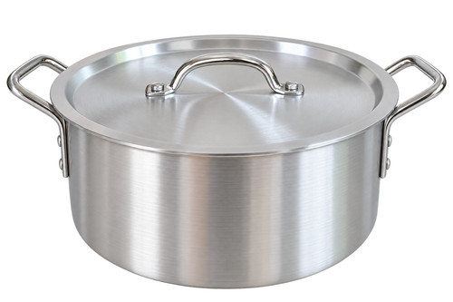 Aluminium cooking pot - cooking,