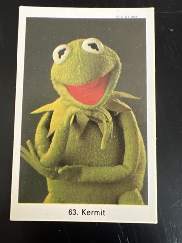 1978 kermit the frog card - 1978,