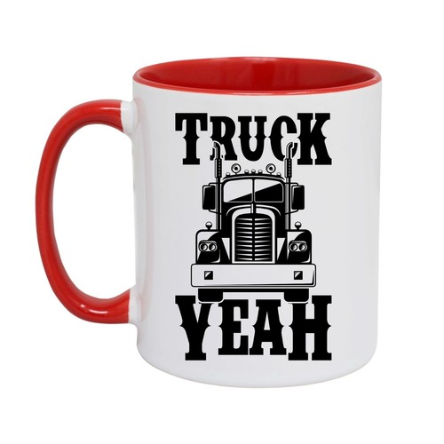 Truck yeah mug 11 oz - -,