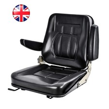 Waterproof Universal Tractor Seat Adjustable Forklift Digger Mower Dumper Seat U