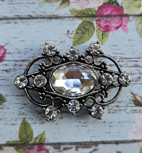 Silver magnetic collar - silver,