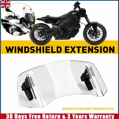 Clip motorcycle windshield - clip, on