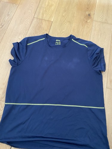 Navy activewear shirt size - t,