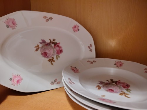 Porcelain soup dishes - porcelain, zeh