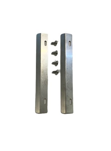 Clearview stove glass clips - glass,