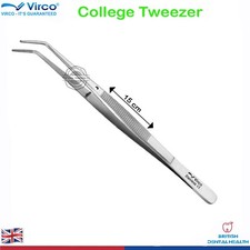 London College Tweezers Dental Surgical Diagnostic Dental Forceps Veterinary Lab