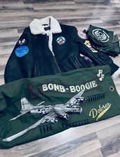 WWII B3 B17 B24 Bomber Jacket
