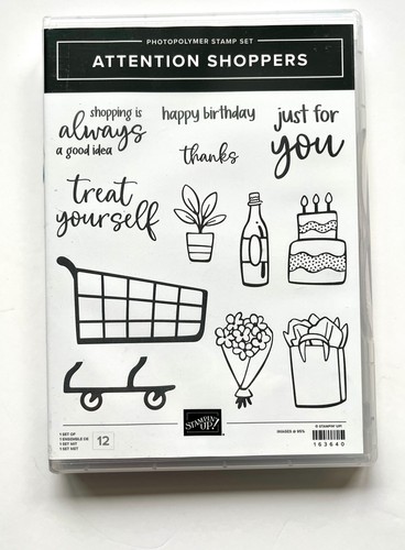 Attention shoppers stampin - ,