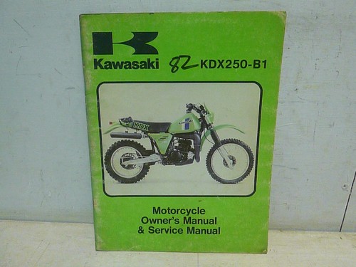 Kawasaki kdx250 1982 - kdx250-b1,