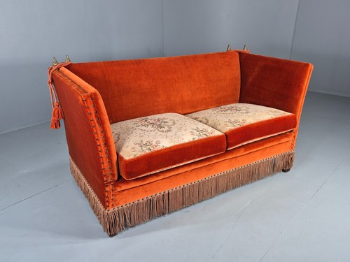 Vintage danish knole sofa - sofa, 2