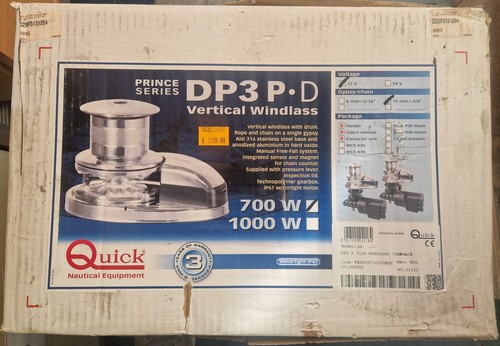 Quick dp3 712d windlass - 712d,