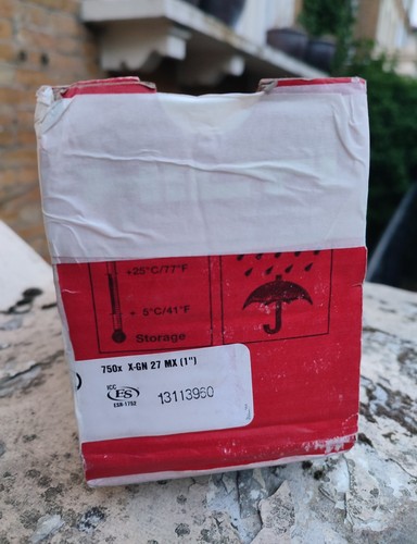 Hilti gx120 27mm nails - hilti,