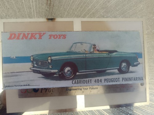 Dinky no528 peugeot - no528.,