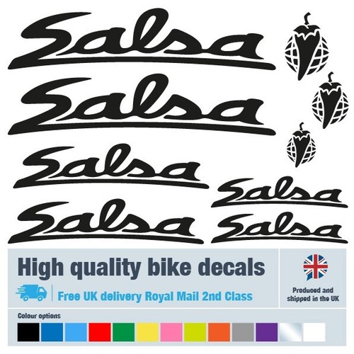 Salsa bike labels decals - bike, /