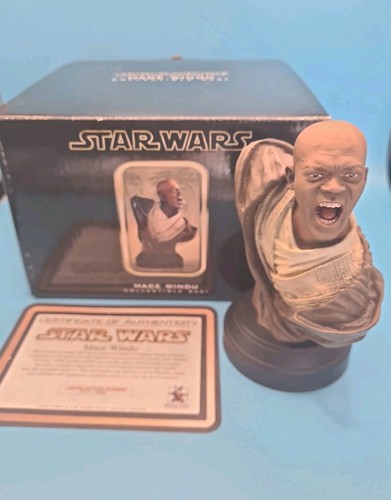 Star wars mace windu mini - wars, bust