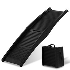 Large Dog Pet Ramp Strong Plastic Folding Step Ramp Travel Dog Access Car Van