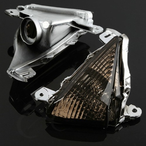Front turn signals - black, lens