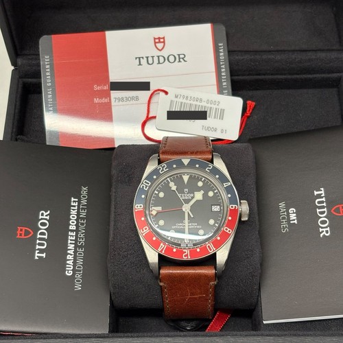 Tudor black bay - black, gmt