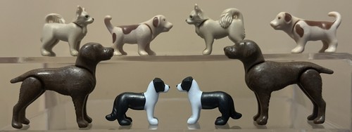 Playmobil dogs - (4, )